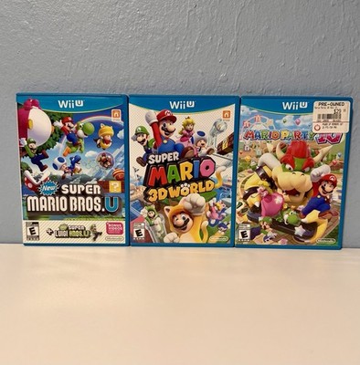 Mario Party 10 Nintendo Wii U Complete CIB Tested Authentic Amiibo Compatible