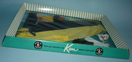 Barbie Boyfriend Ken Puppe MASQUERADE #794 Kostüm unbenutzt in Box Japan 1963-64 - Bild 5 von 17