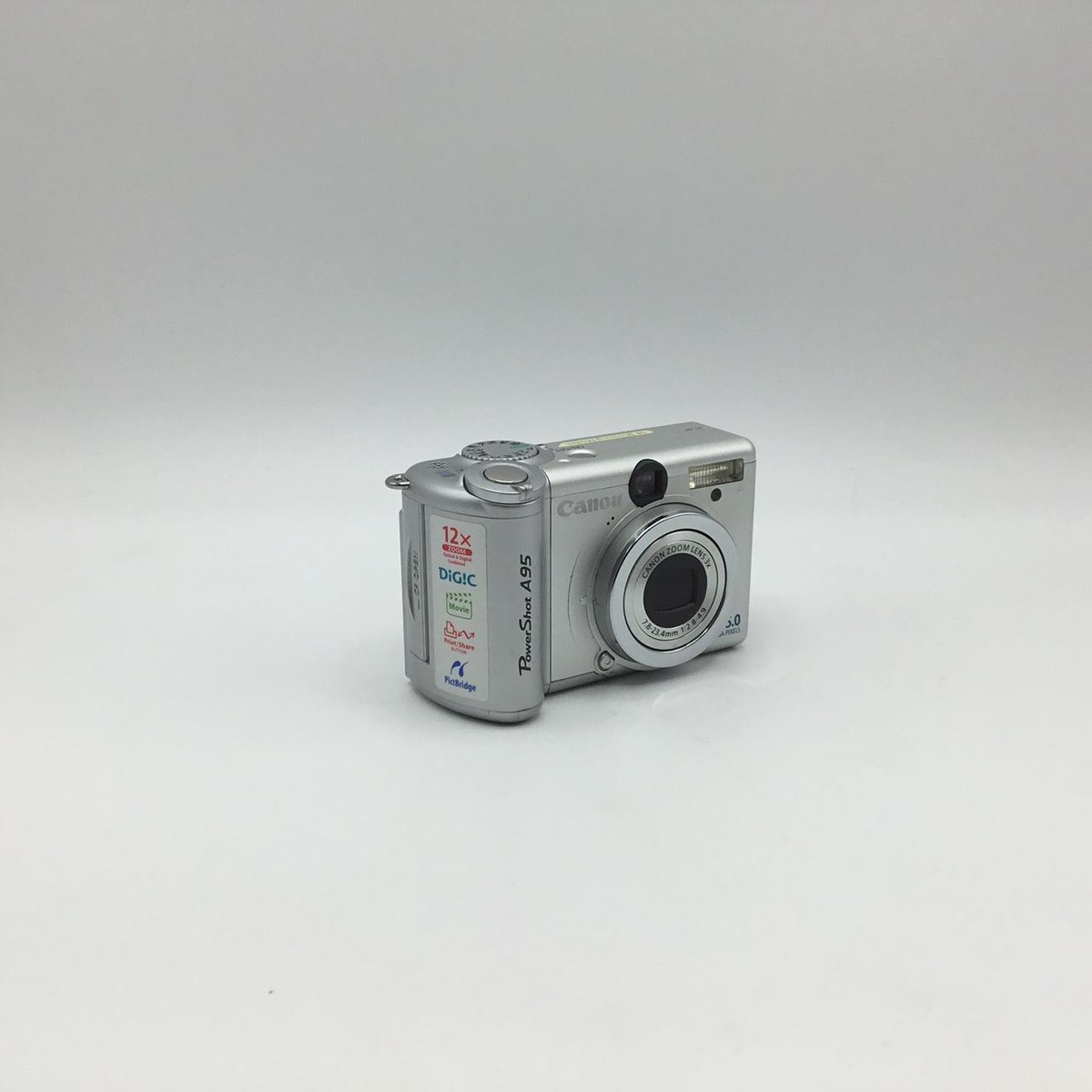 Canon PowerShot A95 5.0MP Digital Camera - Silver for sale online