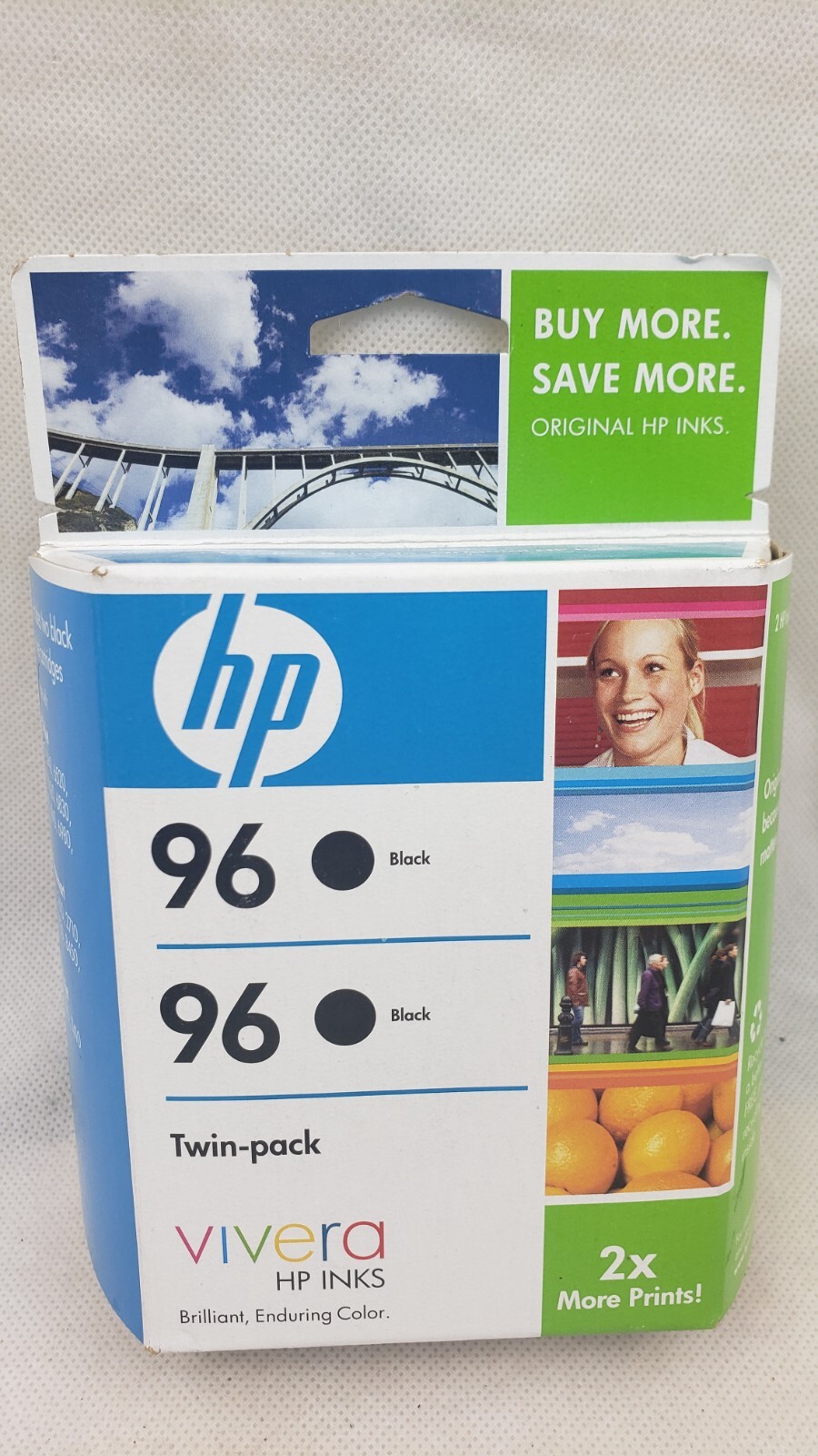 NEW Sealed genuine HP 96 C9348FN OEM 2008 Black Ink Cartridges 