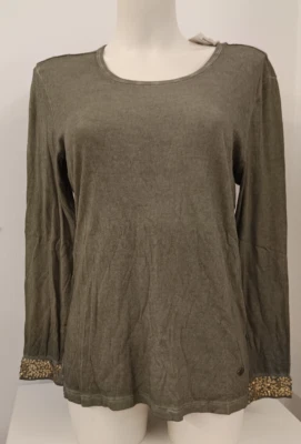 * Lola LA-Shirt Gr. 46 Neu m. Etikett Long Langarm Grün - Bild 1 von 4