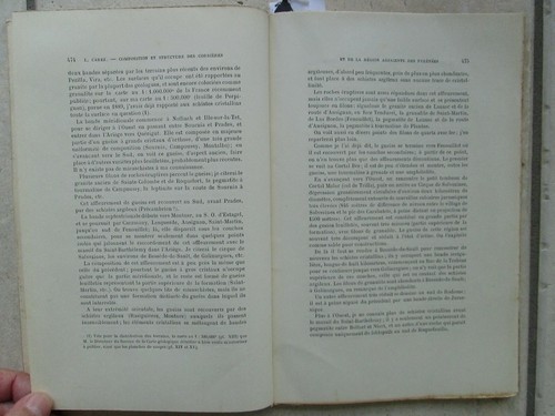 CAREZ : Composition et structure CORBIERES, Bugarach AUDE, PYRENEES, 1892. - Picture 3 of 12