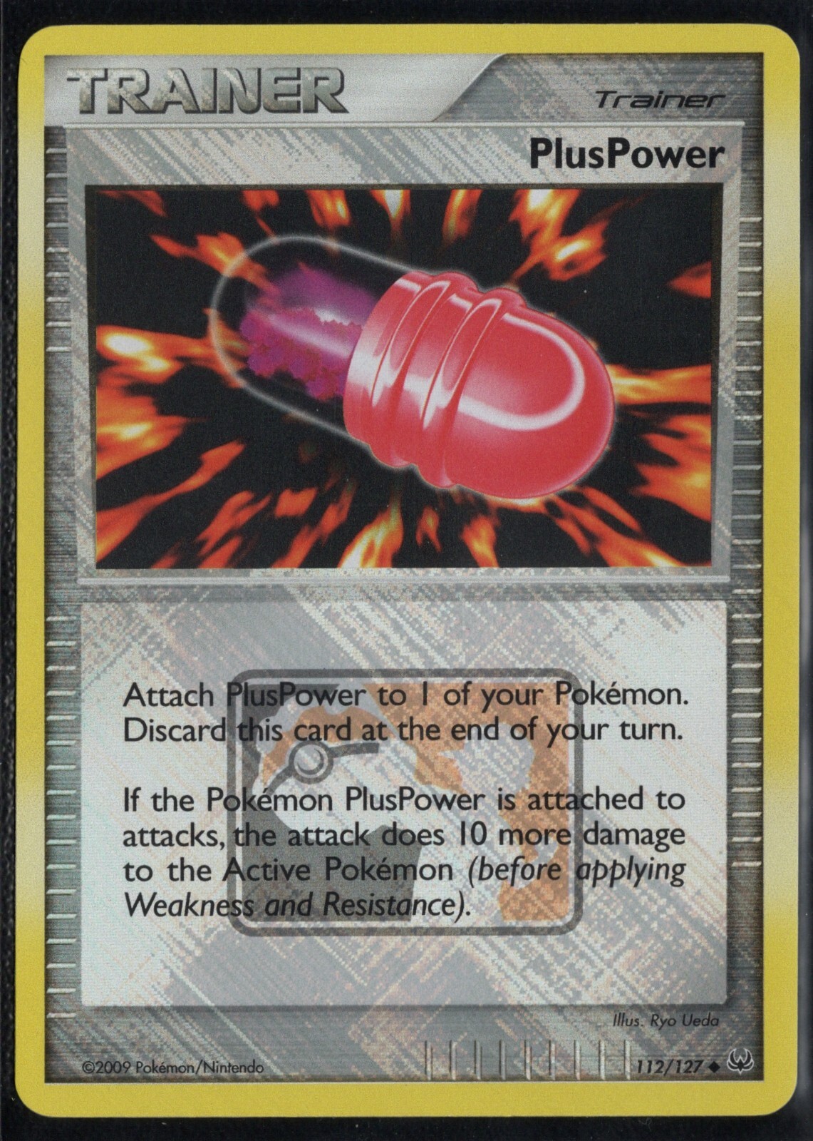 Pokemon PlusPower 112/127 Player Rewards League Promo Holofoil 2010-2011 NM!!
