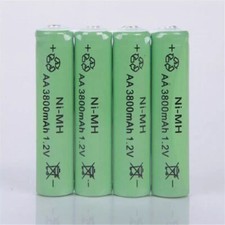 High Quality AA battery New Original 3800mAh 1.2V NiMH Rechargeable Battery 10.45 per battery