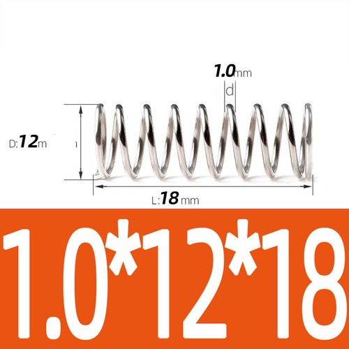 Compression Spring Steel 0.2 - 1mm Wire Dia 2mm - 12mm OD Small Pressure Springs - Picture 114 of 130