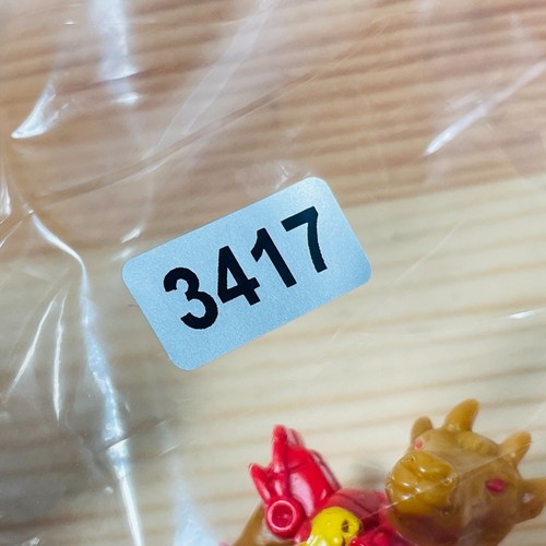 Antílope con patas de flota de bestias de batalla de colección S3 #74 frotamiento de trabajo 1987 Hasbro Takara - Imagen 11 de 11