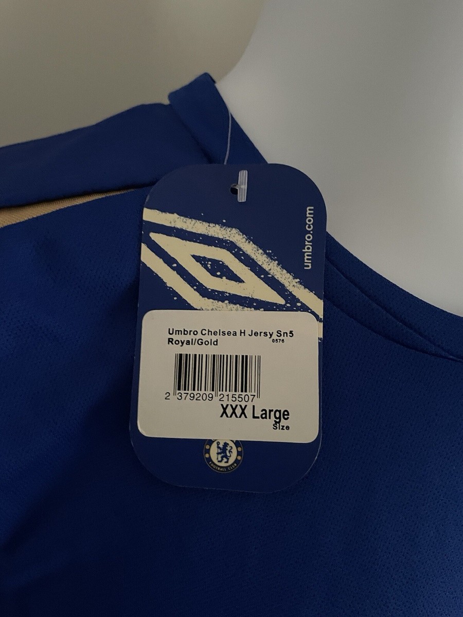 Maillot Domicile Chelsea 2005-2006 Centenary – 100 Ans, Taille L, Umbro, Occasion Collector