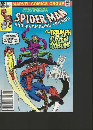 Spider-Man and His Amazing Friends #1 1st Appearance Firestar Newsstand NM+
