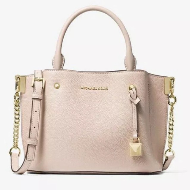 michael kors soft leather satchel