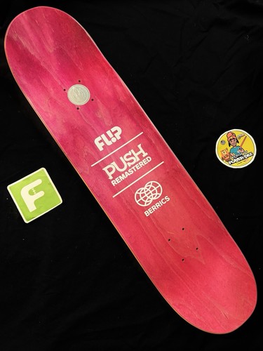 RARO FIRMADO Luan Oliveira Berrics PUSH Cubierta de Monopatín Abatible Oliviera LIMITADO - Imagen 9 de 10