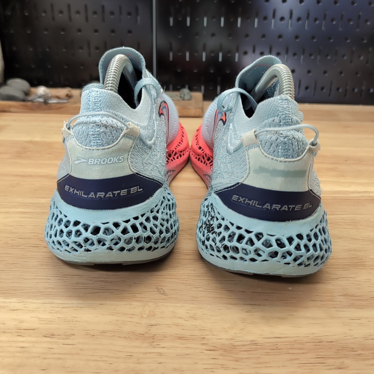 Brooks Womens Limited Edition Exhilarate-BL 3D Running Shoe Blue