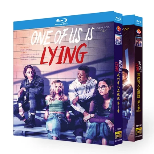One of Us Is Lying Season1-2     4-Discs All Region Free Box Set