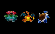 Pokemon pokmon artwork minimalism fractalius simple Pad Gaming Mat Desk