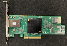 LSI SAS9207-4i4e H3-25434-00G SAS/SATA PCI-E 6Gb/s HBA Controller Full Profile