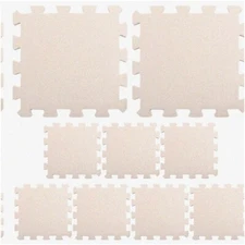 FoamFlex Crochet & Knit Blocker Set - 9Pcs Blocking Board, Thick Mats for Knitti