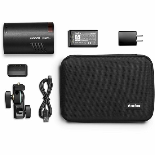 Godox AD100PRO 2.4G Pocket Flash TTL HSS Strobe Outdoor Photo Light Speedlite - Picture 8 of 10