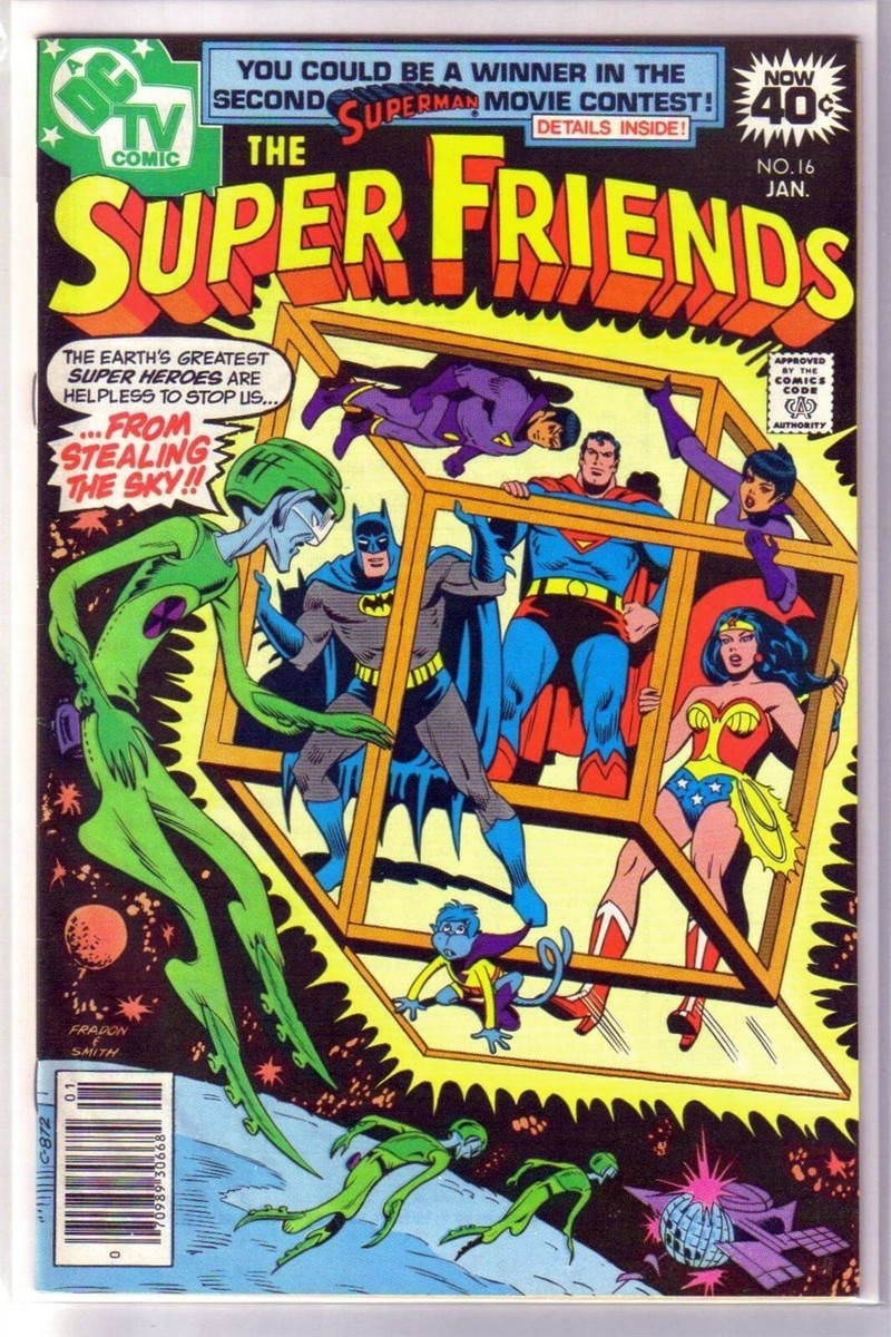 SUPER FRIENDS #16 Stealing the Sky! DC Comic Book ~ VF | eBay