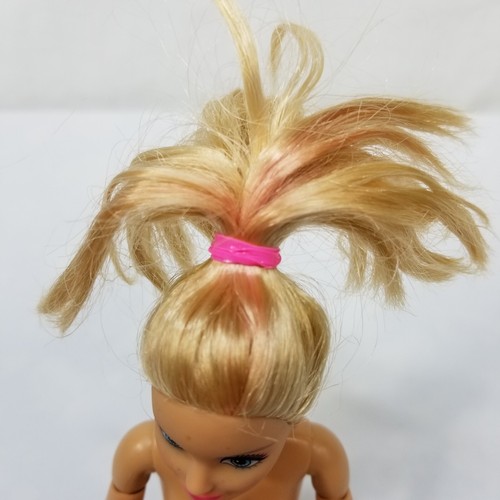 Barbie Made To Move Doll FGC97 Articulated Blonde Hair Blue Eye Nude 2016 Mattel - Picture 3 of 15