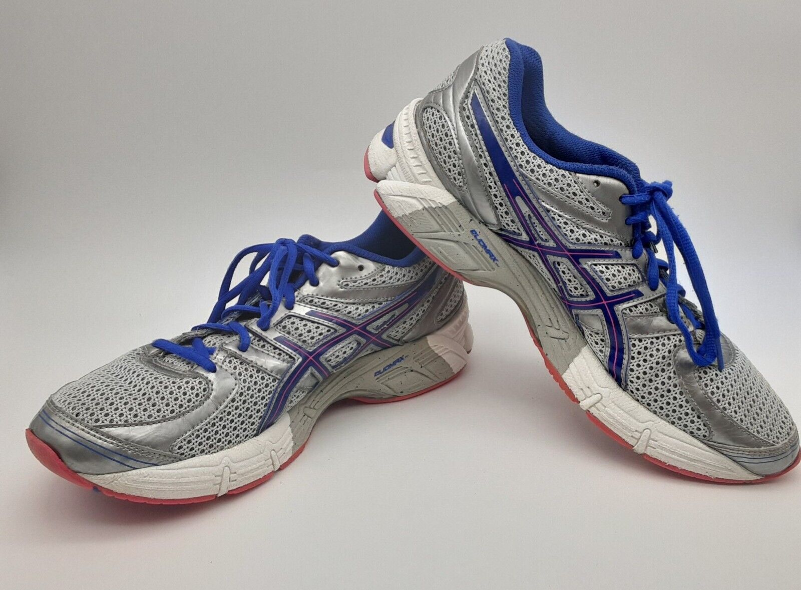 Asics GEL-Enhance Ultra 3.0 Silver Blue Pink Running Shoes Women&