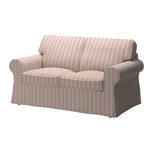 Ikea Rp Loveseat Cover Striped 2 Seat Sofa Slipcover Mobacka Ikea Rp Loveseat Cover Striped 2 Seat Sofa Slipcover Mobacka Beige Red Ebay