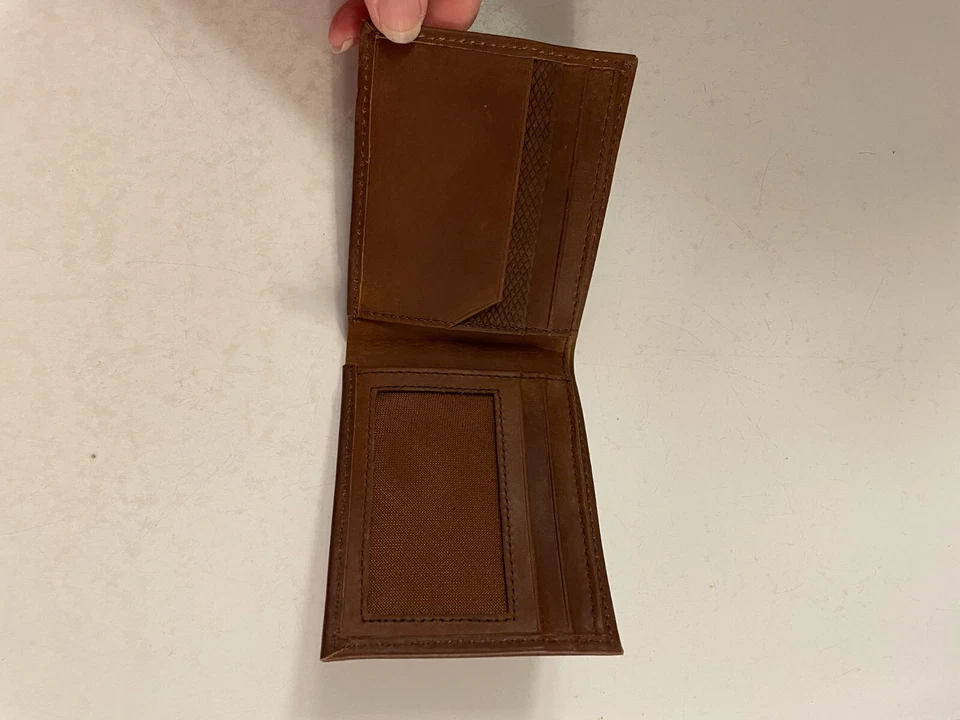 Browning Tooled Leather Men's Wallet 100% Top Grain Leather India - Image 4 of 4