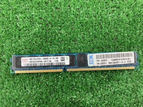 Hynix 4GB 1Rx4 PC3L-10600R DDR3-1333 HMT351V7BFR4A-H9 T7 AB ECC Registered RAM - Picture 1 of 3