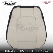For 2015 - 2023 Ford Mustang RIGHT Top Perforated Ceramic/ Blk Vinyl Seat Cover