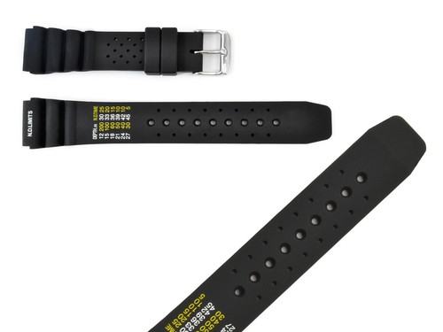 BRACCIALE SUBACQUEO CINTURINO IN SILICONE CINTURINO PER OROLOGIO SPORT EXTREM... - Foto 19 di 23