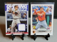 Ryan Mountcastle 2022 Topps Opening Day Game Used Patch + Gold Cup Cards