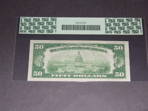 $50 TY2 Brookville Pennsylvania PCGS58 Charter 3051 Serial Number A000109 - Picture 9 of 9