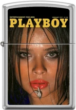 Zippo Manufacturing Playboy February 1977 Cover Windproof, New in Box