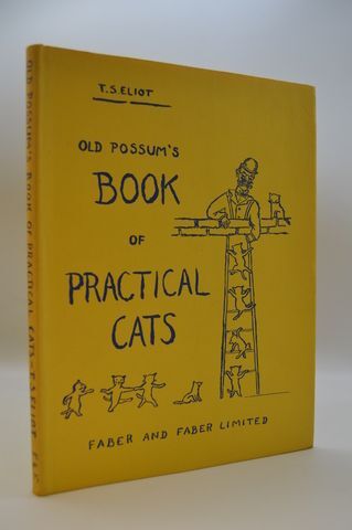 Old Possum's Book of Practical Cats T.S. Eliot Reprint Gift Quality HC - Picture 1 of 1