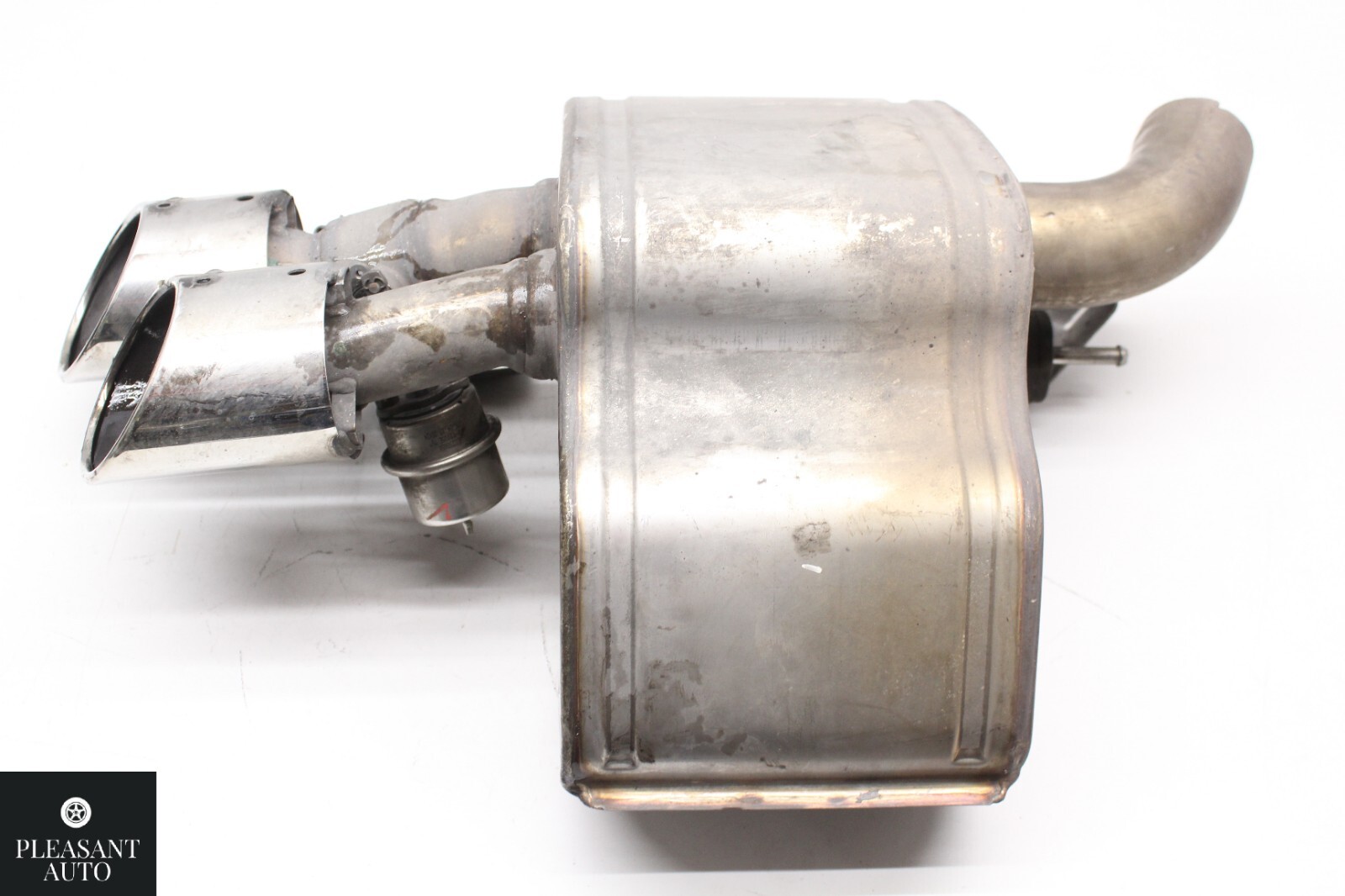 MASERATI GHIBLI 3.0L REAR LEFT DRIVER EXHAUST MUFFLER PIPE OEM 2014-2020 CUT-