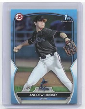 2023 Bowman Draft #BD-18 Andrew Lindsey Sky Blue #/499