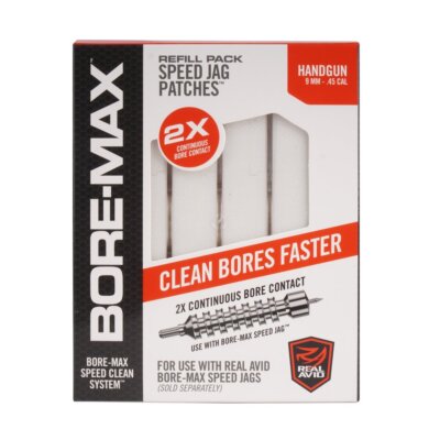 Real Avid - Satz Bore-Max Speed Jag Patches - 4'' L - 9 mm-.45 - 250 S