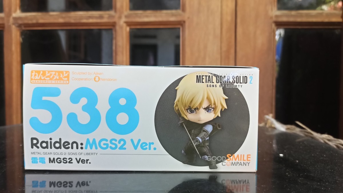Nendoroid #538 Metal Gear Solid 2 Sons Of Liberty Raiden