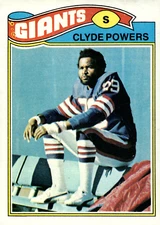 1977 Topps - #368 Clyde Powers (RC) Giants