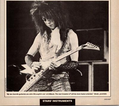 Vinnie Vincent Invasion ギタースコア　元KISSギター Vinnie Vincent Invasion Kiss My Guitar Kiss VVI Empress