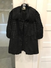 Linda Richards Fur Coat Size Xs