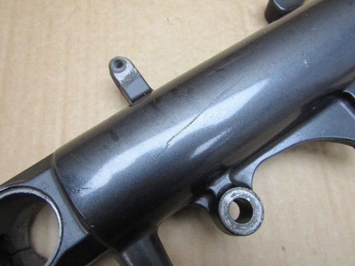 Kawasaki Ninja ZX-6R J2 2002 23,885 miles fork tube stanchions #BENT (14494) - Picture 6 of 24