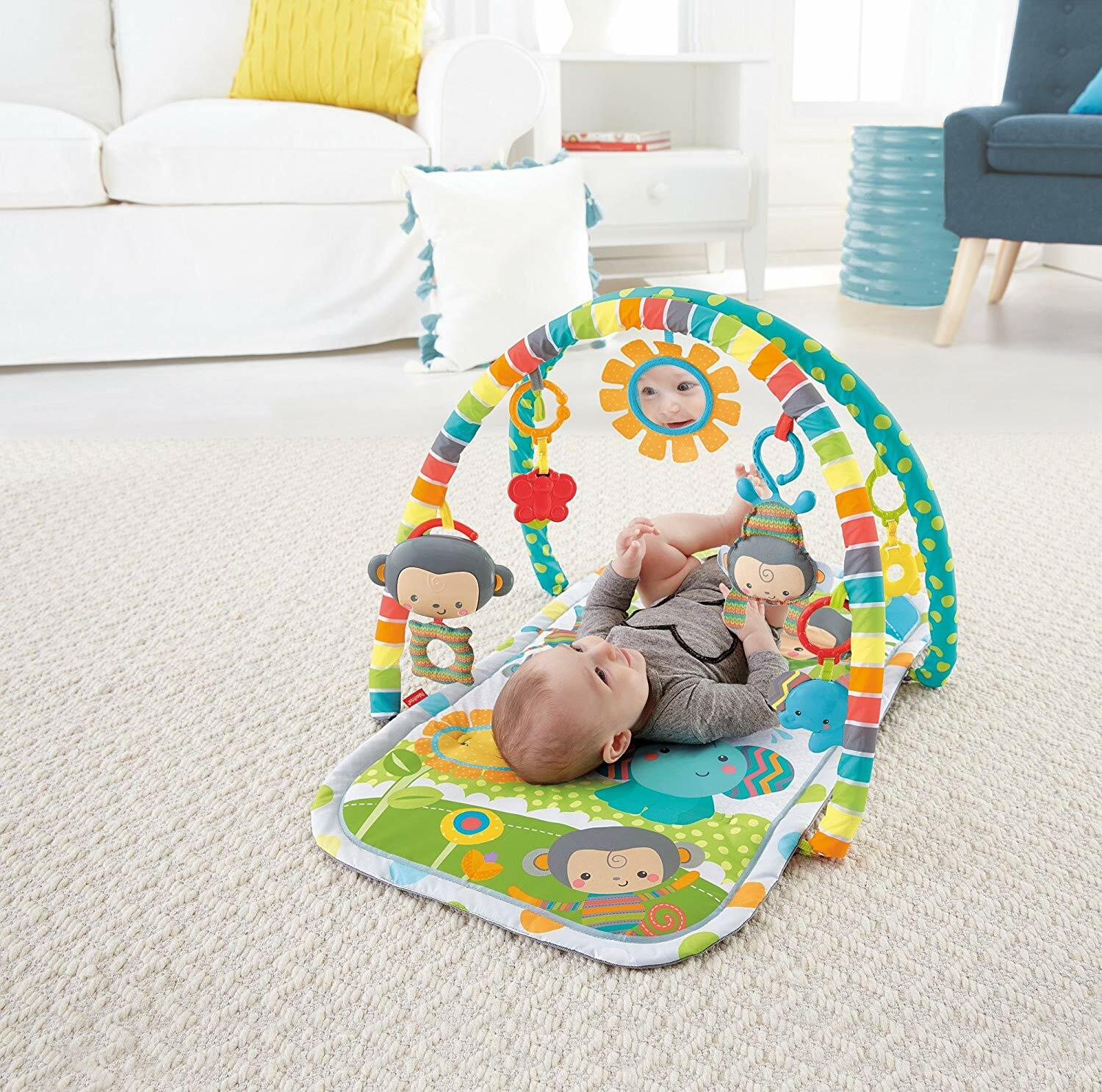 fisher price snugamonkey musical play gym