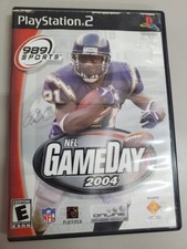 NFL GameDay 2004 PlayStation 2 - Artwork Case and Disc Tested