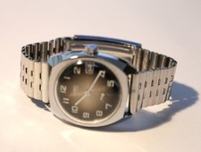 Margi - orologio da polso automatico in acciaio - anni 70 (vintage)