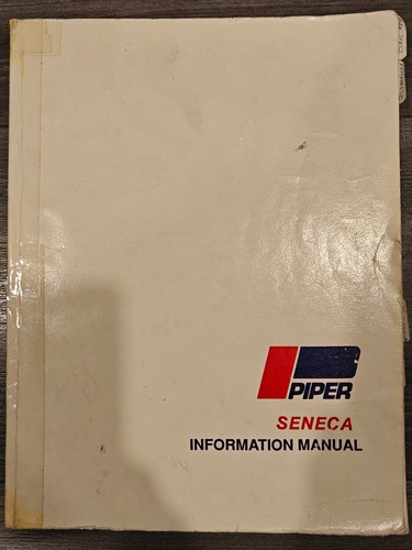 Piper Seneca Model PA-34-200 Information Manual - 第 1/2 張圖片