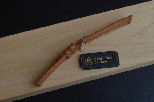 20 mm Cinturino artigianale rilascio rapido Chèvre Luxury Leather Strap MTstraps - Picture 16 of 16