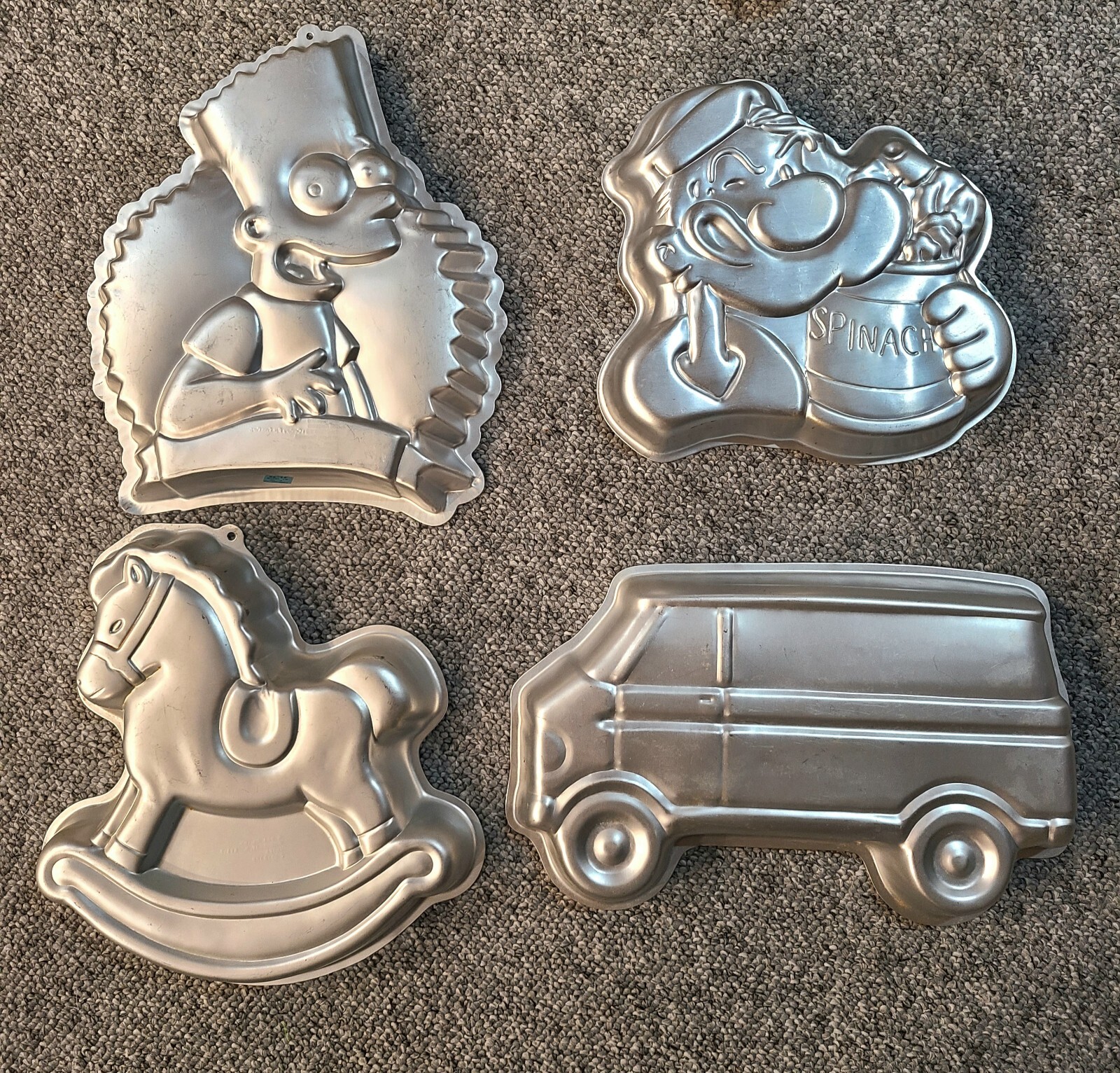 Vintage Lot Of 41 Wilton Cake Pans eBay