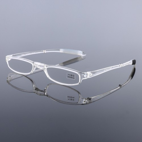Light Weight Slim Folding TR Reading Glasses Transparent Reader +1.00 ~ +3.50 - Picture 4 of 9