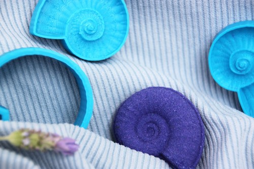 FOSSIL Bath Bomb Mold, DIY original BathBombs Set 3D Printed Kit - Picture 5 of 9