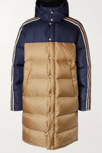gucci jacquard nylon jacket