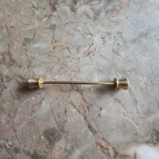Gold Toned Collar Bar 
